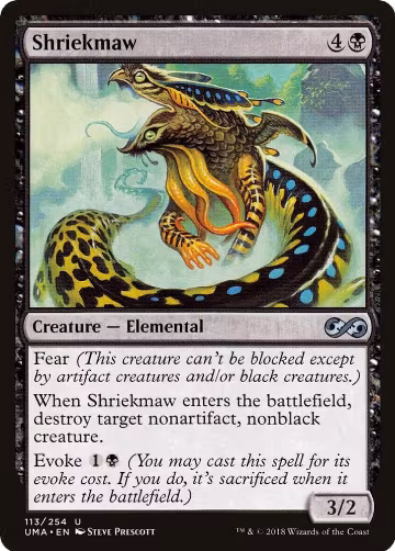 Shriekmaw (113), Ultimate Masters — Magic card price