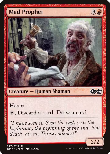 Mad Prophet (137), Ultimate Masters — Magic card price