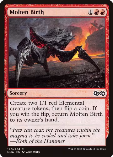 Molten Birth (140), Ultimate Masters — Magic card price