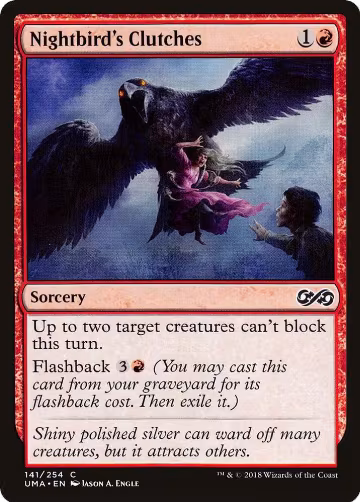 Nightbird's Clutches (141), Ultimate Masters — Magic card price