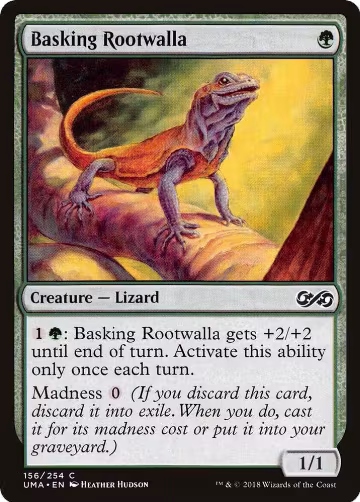 Basking Rootwalla (156), Ultimate Masters — Magic card price