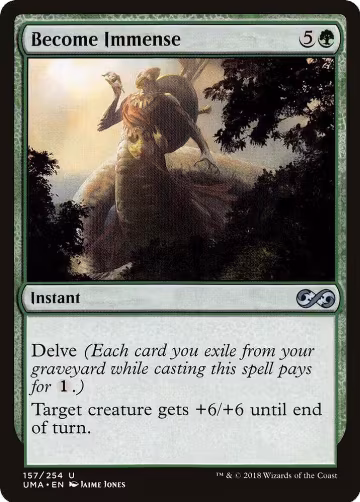 Become Immense (157), Ultimate Masters — Magic card price