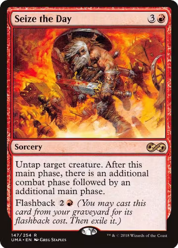 Seize the Day (147), Ultimate Masters — Magic card price