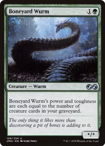 Boneyard Wurm (159), Ultimate Masters — Magic card price