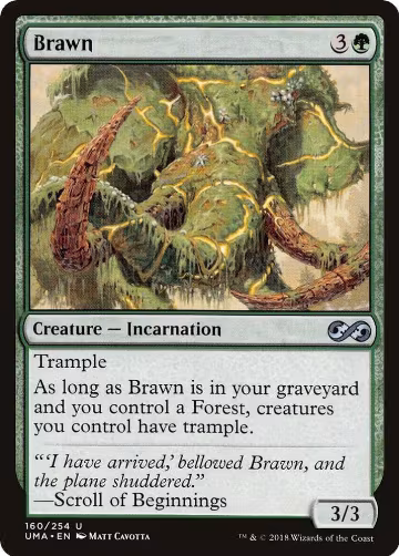 Brawn (160), Ultimate Masters — Magic card price