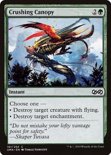 Crushing Canopy (161), Ultimate Masters — Magic card price