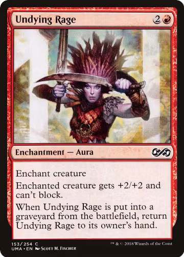 Undying Rage (153), Ultimate Masters — Magic card price