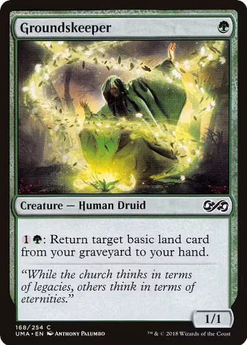 Groundskeeper (168), Ultimate Masters — Magic card price