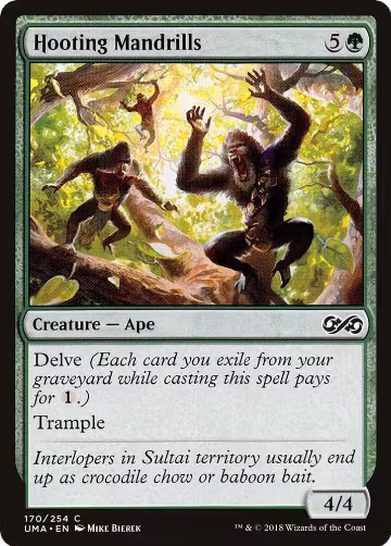 Hooting Mandrills (170), Ultimate Masters — Magic card price
