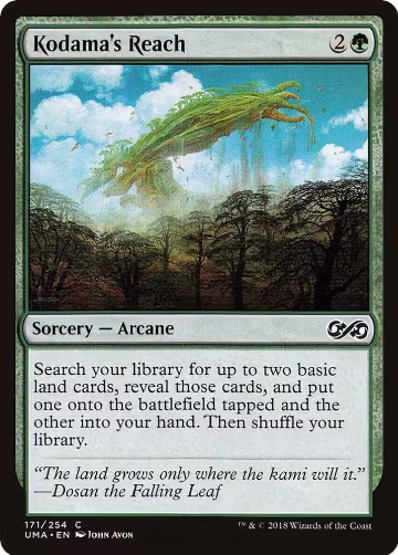 Kodama's Reach (171), Ultimate Masters — Magic card price