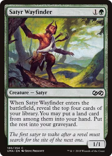 Satyr Wayfinder (180), Ultimate Masters — Magic card price