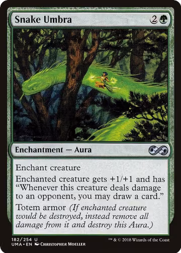 Snake Umbra (182), Ultimate Masters — Magic card price