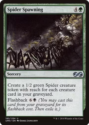 Spider Spawning (183), Ultimate Masters — Magic card price
