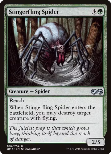 Stingerfling Spider (186), Ultimate Masters — Magic card price