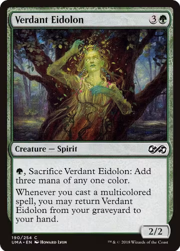Verdant Eidolon (190), Ultimate Masters — Magic card price
