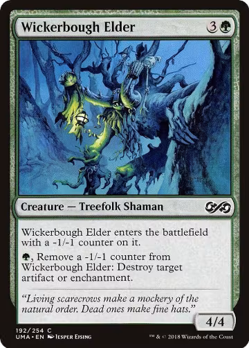 Wickerbough Elder (192), Ultimate Masters — Magic card price