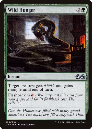 Wild Hunger (193), Ultimate Masters — Magic card price