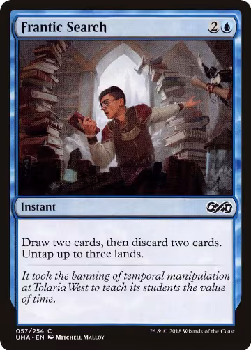 Frantic Search (57), Ultimate Masters — Magic card price