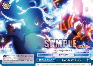 Goddess' Fury (KS/W55-E099 CC), KonoSuba 2 — Weiß Schwarz card price