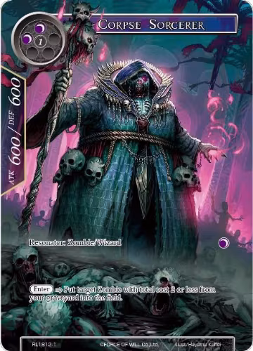 Corpse Sorcerer (RL1812-1), Promo Cards — Force of Will card price