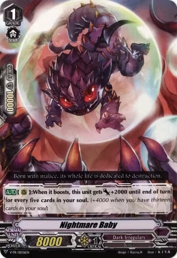 Nightmare Baby (V-PR/0036EN), V Promo Cards — Vanguard card price