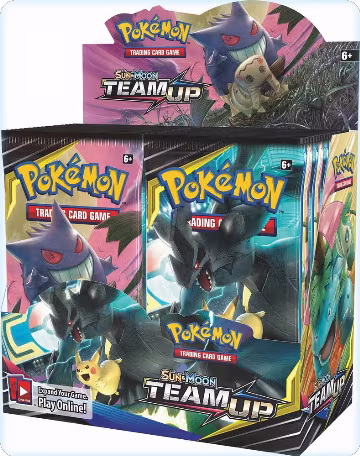 Team Up Booster Box, SM - Team Up — Pokémon card price