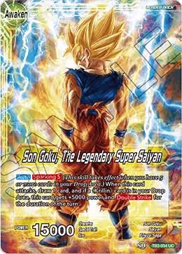 Son Goku // Son Goku, The Legendary Super Saiyan (TB3-034) — card price
