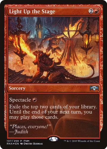 Light Up the Stage (107), FNM Promos — Magic card price