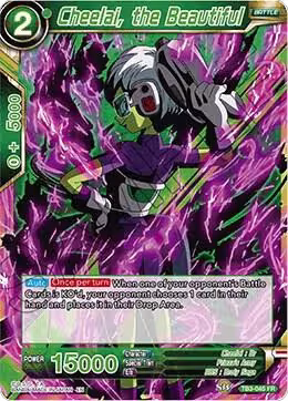 Cheelai, the Beautiful (TB3-045), Clash of Fates — DB Super card price