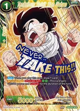 Tenacious Spirit Son Gohan (SPR) (TB3-037_SPR), Clash of Fates — DB Super card price