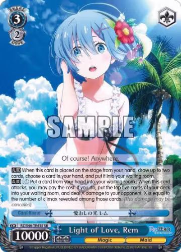 Light of Love, Rem (SR) (RZ/S46-TE43S SR) — card price