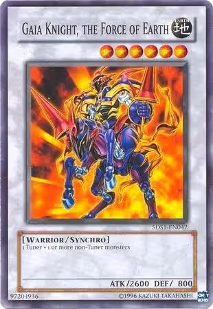 Gaia Knight, the Force of Earth (5DS1-EN042) — card price