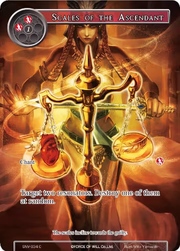 Scales of the Ascendant (Full Art) (SNV-034), The Strangers of New Valhalla — Force of Will card price