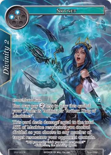 Skynet (Full Art) (SNV-057), The Strangers of New Valhalla — Force of Will card price