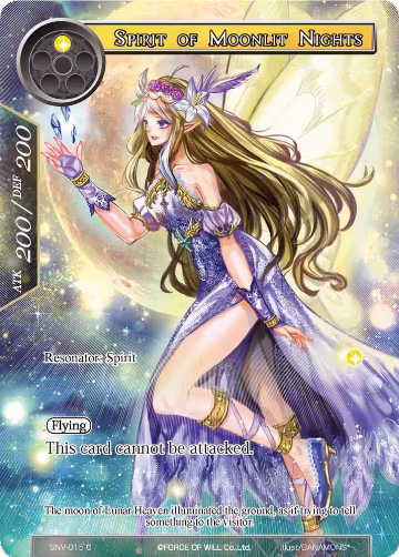 Spirit of Moonlit Nights (Full Art) (SNV-015), The Strangers of New Valhalla — Force of Will card price
