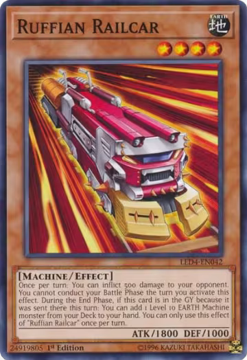 Ruffian Railcar (LED4-EN042), Legendary Duelists: Sisters of the Rose — Yu-Gi-Oh! card price