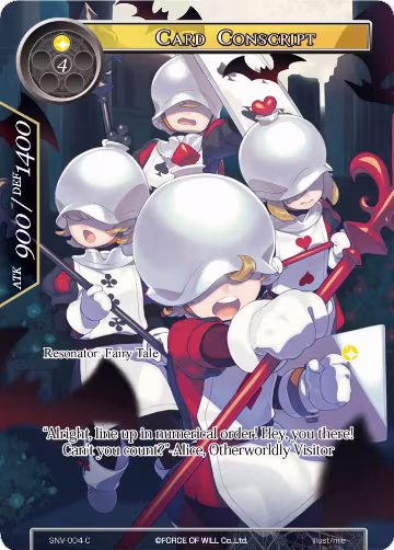 Card Conscript (Full Art) (SNV-004), The Strangers of New Valhalla — Force of Will card price