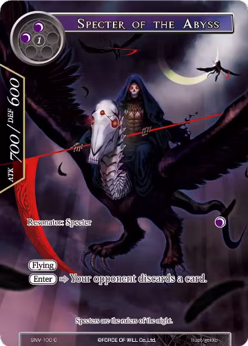 Specter of the Abyss (Full Art) (SNV-100), The Strangers of New Valhalla — Force of Will card price