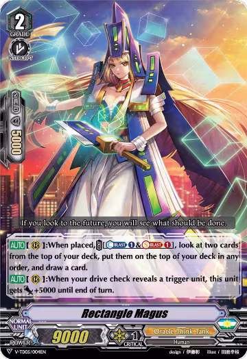 Rectangle Magus (V-TD05/004EN), V-TD05: Misaki Tokura — Vanguard card price