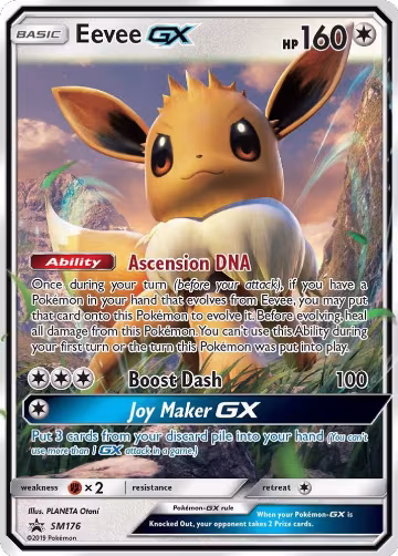 Eevee GX - SM176 (SM176), SM Promos — Pokémon card price