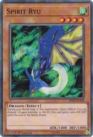 Spirit Ryu (SS02-ENA08), Speed Duel Decks: Duelists of Tomorrow — Yu-Gi-Oh! card price