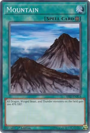 Mountain (SS02-ENA14), Speed Duel Decks: Duelists of Tomorrow — Yu-Gi-Oh! card price