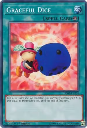 Graceful Dice (SS02-ENB16), Speed Duel Decks: Duelists of Tomorrow — Yu-Gi-Oh! card price