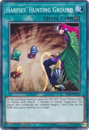 Harpies' Hunting Ground (SS02-ENC13), Speed Duel Decks: Duelists of Tomorrow — Yu-Gi-Oh! card price