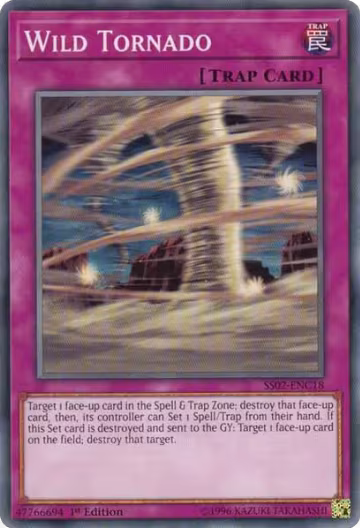 Wild Tornado (SS02-ENC18), Speed Duel Decks: Duelists of Tomorrow — Yu-Gi-Oh! card price