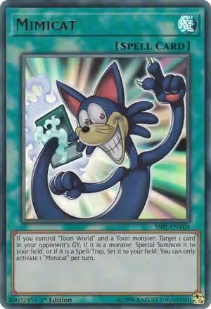 Mimicat (SS01-ENV03), Speed Duel Decks: Destiny Masters — Yu-Gi-Oh! card price