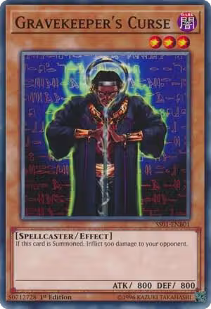 Gravekeeper's Curse (SS01-ENB01), Speed Duel Decks: Destiny Masters — Yu-Gi-Oh! card price