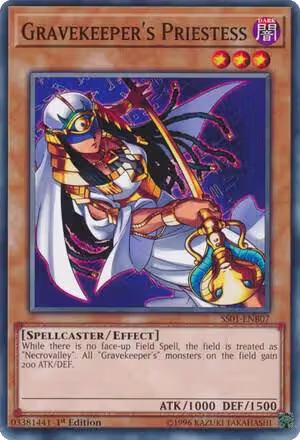 Gravekeeper's Priestess (SS01-ENB07), Speed Duel Decks: Destiny Masters — Yu-Gi-Oh! card price