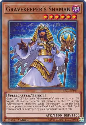 Gravekeeper's Shaman (SS01-ENB09), Speed Duel Decks: Destiny Masters — Yu-Gi-Oh! card price