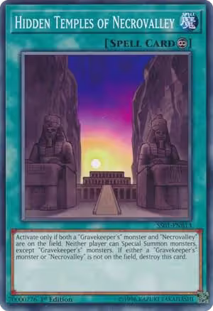 Hidden Temples of Necrovalley (SS01-ENB13), Speed Duel Decks: Destiny Masters — Yu-Gi-Oh! card price